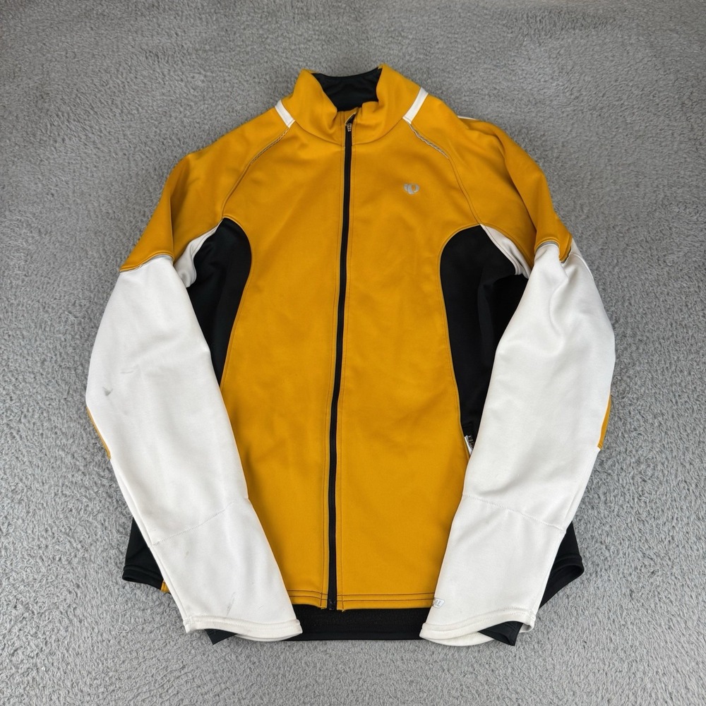 Pearl Izumi Elite Series Full Zip Jacket Polyester Fleece Lining Size Medium
